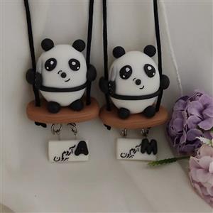 آویز ماشین پاندا  تاب سوار