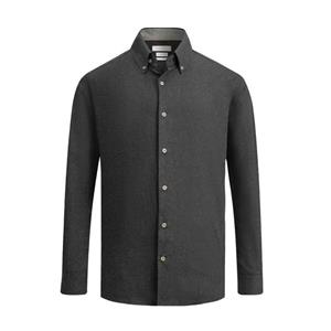 پیراهن آستین بلند یقه برگردان مردانه کروم مدل  یقه دکمه دار 2520103