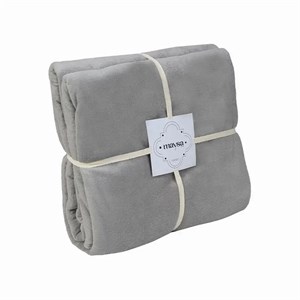 پتوvelvet مایسا 180*210 طوسی روشن