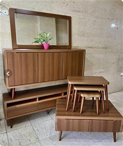 ست کامل آینه کنسول مدل ماهور