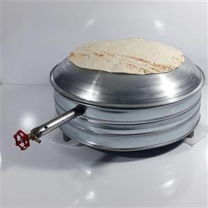 ساج گازی یا تنور تابه ای قطر 50 مخصوص پخت نان در آشپزخانه