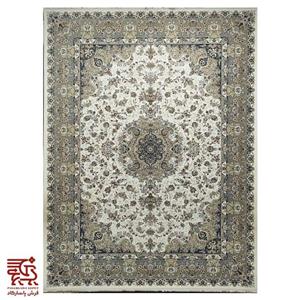 فرش طرح ترنج 1200 شانه ماشینی کد 12812