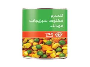 کنسرو مخلوط سبزیجات فودلند 380 گرم