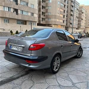 سپر  عقب 207 صندوق دار اس دی 207sd  رنگ شده (فلاپ مشکی مات یا مشکی پیانویی) ارسال با تیپاکس بصورت پس کرایه