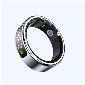 حلقه هوشمند اسمارت رینگ مدل Q11C رنگ استیل براق