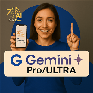 خرید اکانت Gemini گوگل (1 تا 12 ماه)