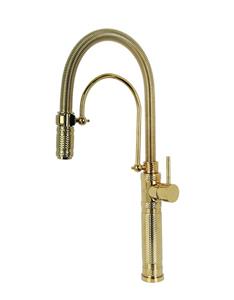 شیر ظرفشویی فنری الماس  طلا براق