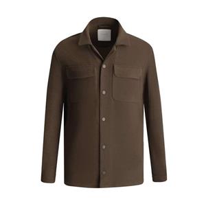 پیراهن آستین بلند یقه برگردان مردانه کروم مدل دو جیب 2523901