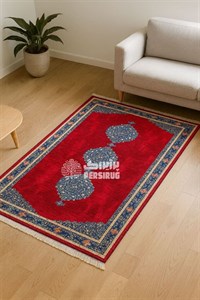 فرشینه ماشینی طرح سه‌گوهر