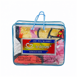پتوابریشمی ضخیم ۱نفره نوجوان برند Inlove