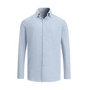 پیراهن آستین بلند یقه برگردان مردانه کروم مدل 2520112