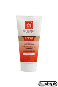 کرم ضد آفتاب کرم پودری مای MY (SPF60) رنگی و بدون رنگ 50 میل