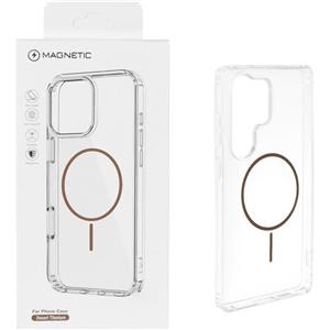 قاب اورجینال Magnetic دور ژله ای MagSafe مدل Samsung Galaxy S25 Ultra
