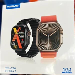 💥ساعت هوشمند 💥Wisme 💥WS_x20ultra3 💥دارای۱۰عددبند 💥شارژروایرلس