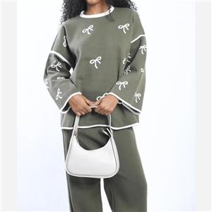 بلوز بافت طرح قلب فری سایز