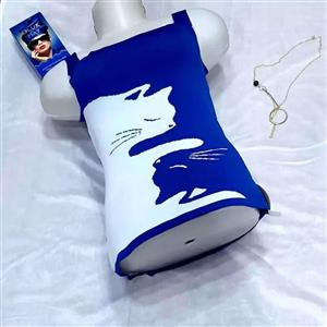 تاپ بافت طرح گربه جنس گپ کار باکیفیت و تن خور اندامی جنس با ضمانت