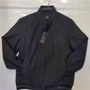 کاپشن کارمندی آستر دار بدون خز رنگ مشکی و سرمه ای سایز بزرگ