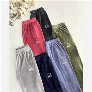 شلوار مخمل زنانه