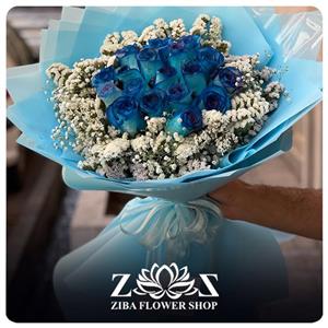 دسته گل نیل آبی