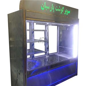 فریزر قصابی ویترینی ایستاده ۱۸۰ سانتی متری