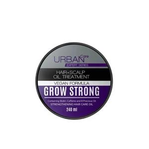 روغن تقویت‌کننده مو اربن کر مدل Grow Strong مناسب برای موهای شکننده حجم 240 میلی‌ لیتر