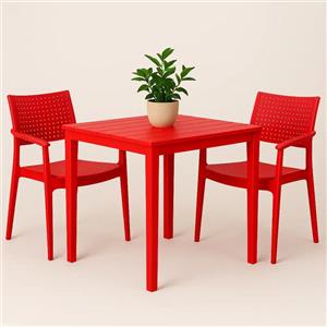 ست دو نفره میز  و صندلی ایشکا | برند بابل کارپت