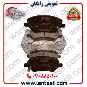 لنت ترمز جلو ام وی ام MVM X55 پرو برند برنتا (Brenta) اصلی صادراتی سری کربن سرامیکی گرید A