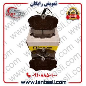 لنت ترمز جلو پژو پارس (پرشیا) موتور TU5 برند الیک پلاس (Elic Plus) اصلی گرید A صادراتی سرامیکی (OEM)