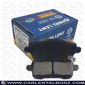 لنت ترمز عقب مکث موتور تیارا برند الیک پلاس (Elic Plus) اصلی گرید A صادراتی سرامیکی (OEM)