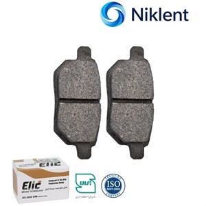 لنت ترمز عقب تویوتا کرولا 2012 – 2008 برند الیک پلاس (Elic Plus) اصلی گرید A صادراتی سرامیکی (OEM)