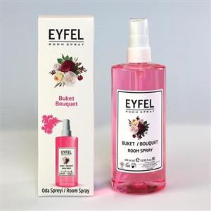 اسپری خوشبو کننده و تصفیه کننده هوا ایفل مدل دسته گل  رایحه گل حجم 400 میلی لیتر