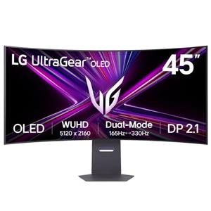 مانیتور گیمینگ 45 اینچ OLED ال‌جی LG 45GX950A-B منحنی 165Hz 5K2K