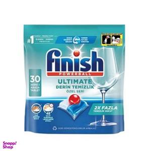 قرص ماشین ظرفشویی فینیش مدل Ultimate Derin بسته 30 عددی