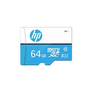 کارت حافظه MicroSDXC اچ پی 64 گیگ مدل U1 - سرعت 100MB/s با آداپتور