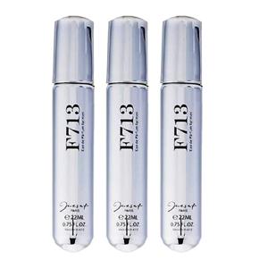 عطر جیبی مردانه ژک ساف مدل 713 حجم 22 میلی لیتر بسته 3 عددی
