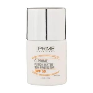 فلوئید ضد آفتاب پرایم مدل فیوژن واتر حاوی ویتامین سی با SPF50 حجم 40 میلی لیتر | Prime Spf 50 Fusion Water Sun Protector