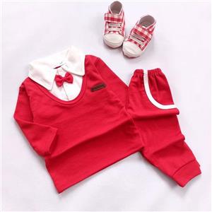 بلوز شلوار پسرانه نوزراد تا کودک مدل مانلی کد 538