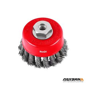 فرچه کاسه ای بافته رونیکس مدل RH-9942 سایز 75 میلی متری