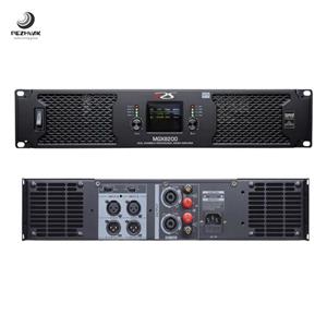 پاور آمپلی فایر اهمی دو کانال مدل MGX8200 برند RS