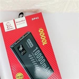 پاور بانک 22.5W فست شارژ 10000 هزار میلی آمپر QC3.0 دارای نمایشگر درصد شارژ کیفیت عالی