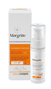 فلوئید ضد آفتاب ساده حجم 50 میلی لیتر SPF50  مارگریت پوست چرب