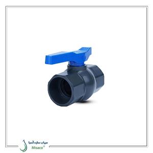 شیر توپی upvc چسبی ویسپار سایز 50 