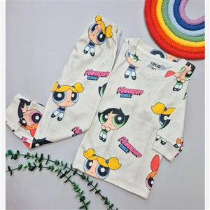 ست راحتی بلوز و شلوار مادر و فرزندی کوکو جنس نخ پنبه درجه 1