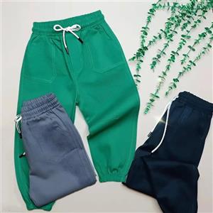 شلوار تک پسرانه جنس کتان اسپرت