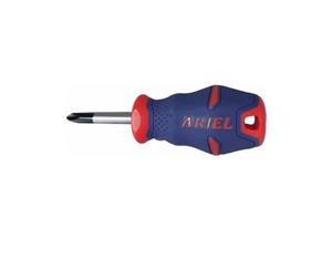 پیچ گوشتی چهارسو مشتی 40*6 طول 10 سانت حرفه ای دسته TPR جنس S2 آریل ARIEL مدل PMH2038