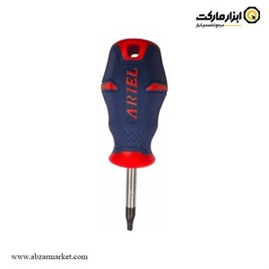 پیچ گوشتی ستاره T20 مشتی طول 10 سانت آریل ARIEL مدل PST0020M