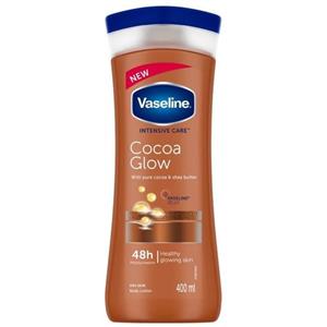 لوسیون بدن وازلین مدل Cocoa Glow