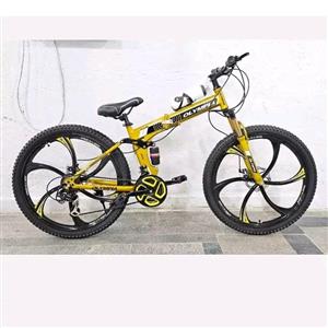 دوچرخه سایز 26 المپیا تاشو رینگ اسپرت مدل 6 پره (پس کرایه)