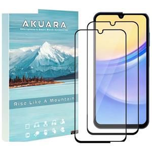 محافظ صفحه نمایش آکوآرا مدل Full AKU fl2 مناسب برای گوشی موبایل ریلمی C11 2021 / 10 5G مجموعه دو عددی