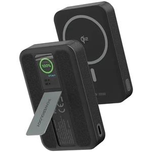 پاوربانک بی‌سیم 10000 میلی آمپری 30 وات پاورولوجی مدل PPB20910BK 